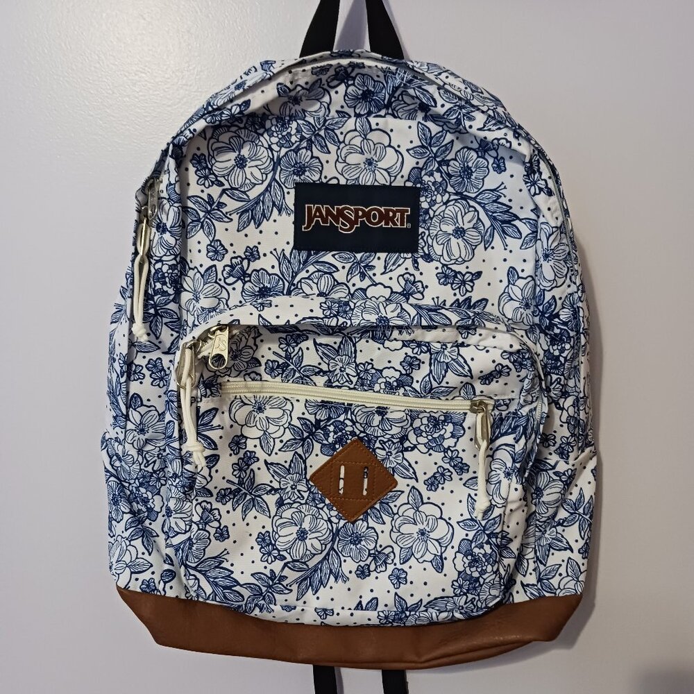 Jansport floral backpack